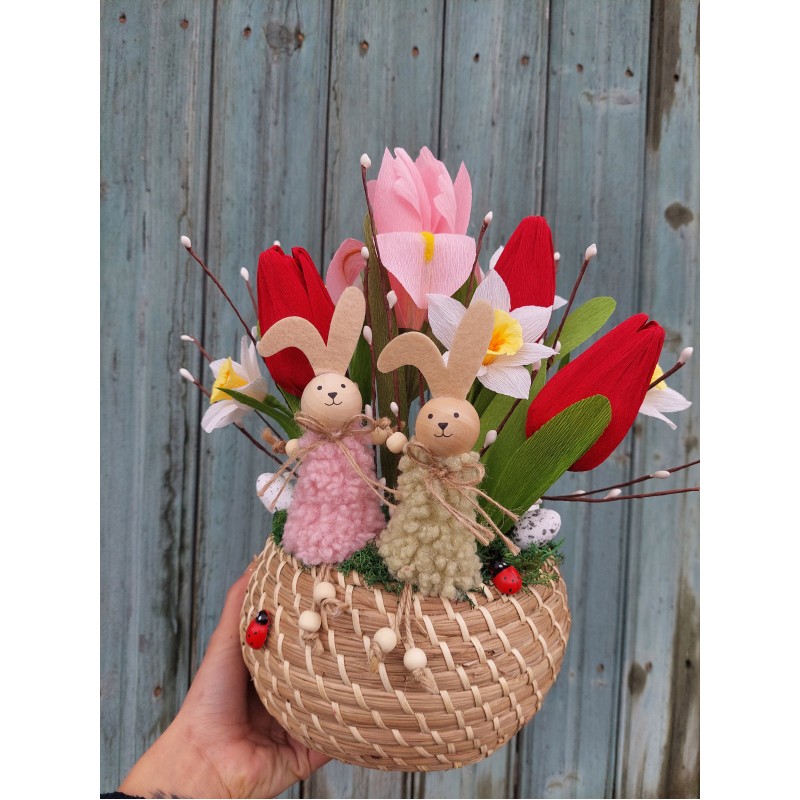 Cos Paste cu iepurasi