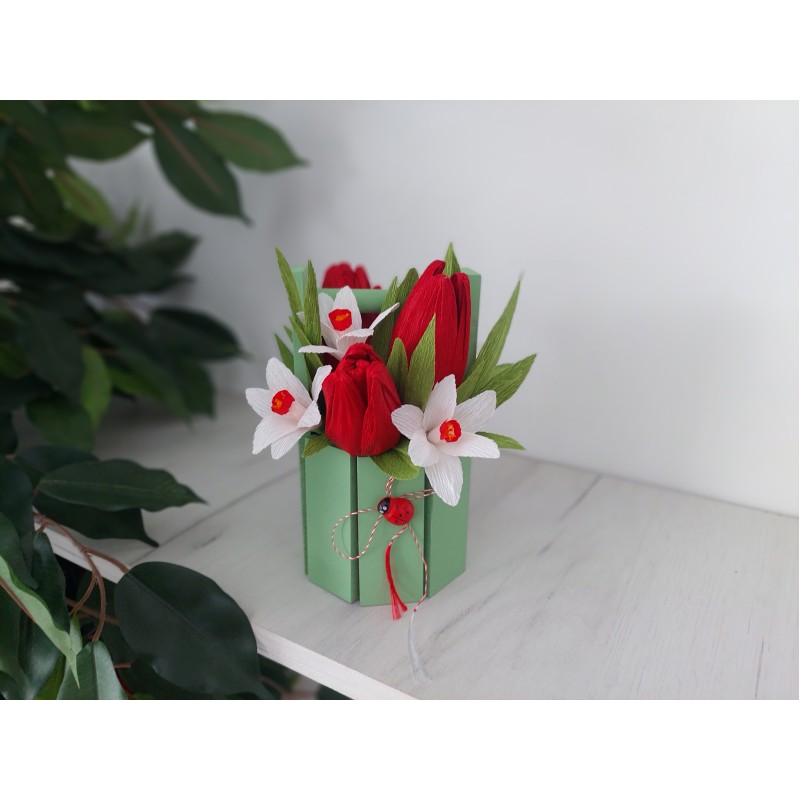 Aranjament de primavara  - model 1 Aranjament de primavara  - model 1