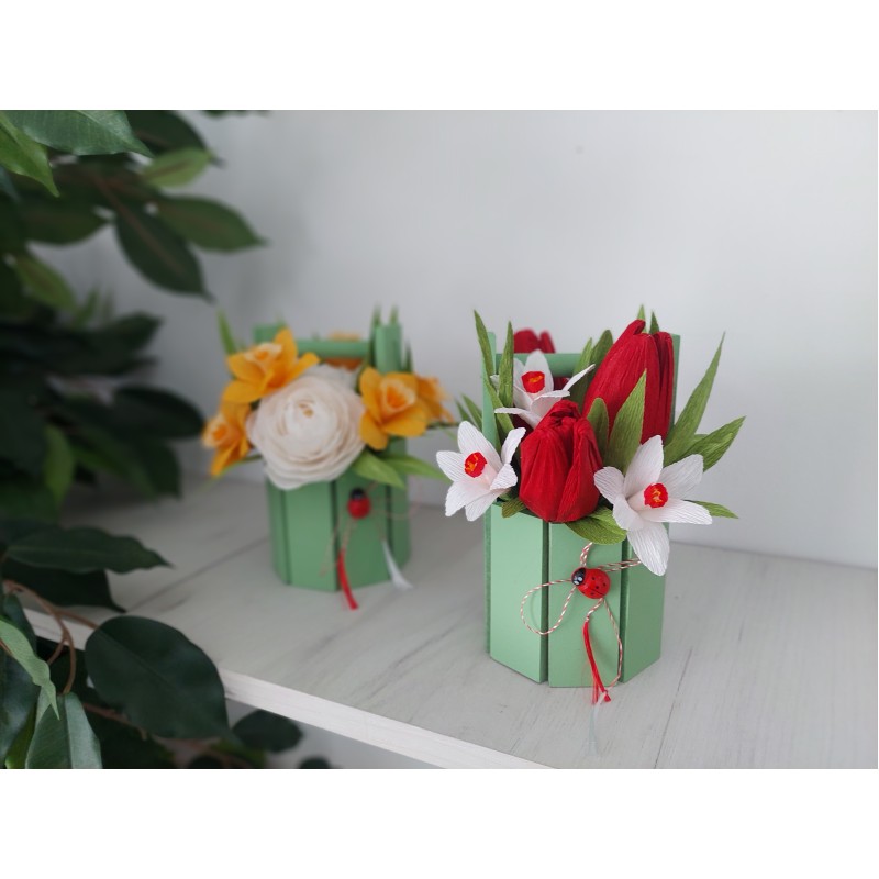 Aranjament de primavara  - model 1 Aranjament de primavara  - model 1