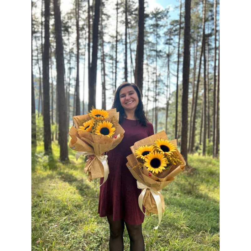 Buchet floarea soarelui Buchet floarea soarelui