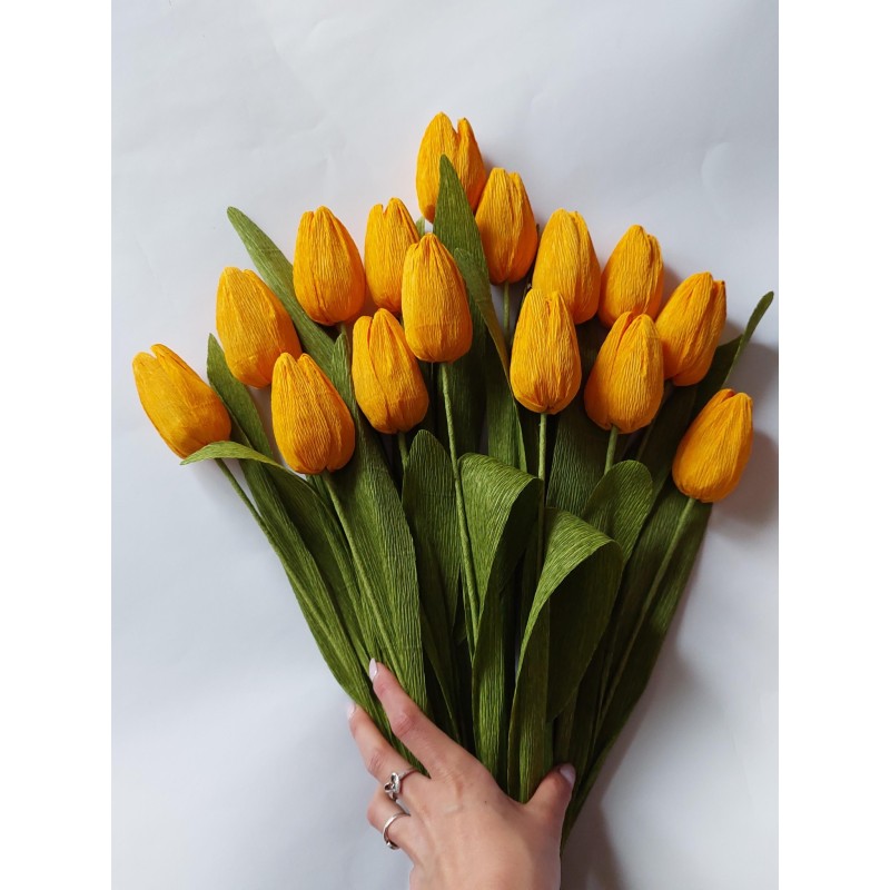 Lalele la fir - galben