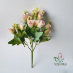 Buchet flori artificiale crem