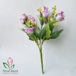 Buchet flori artificiale mov deschis