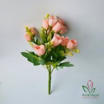 Buchet flori artificiale roz