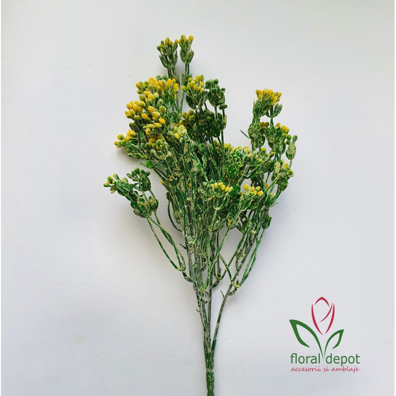 Flori artificiale buchet galben prafuit Flori artificiale buchet galben prafuit